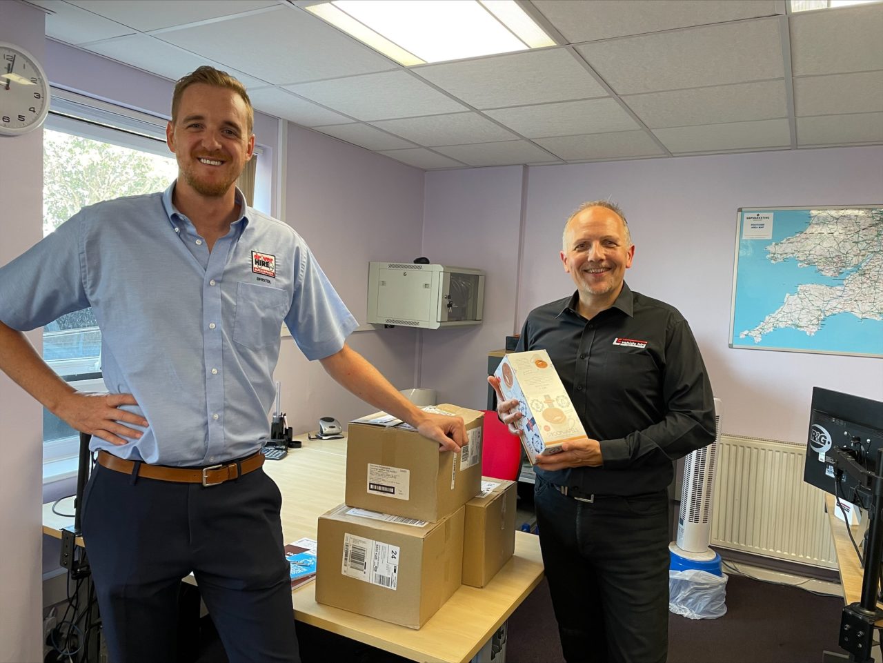 The biscuits head to Bristol! Driver Hire