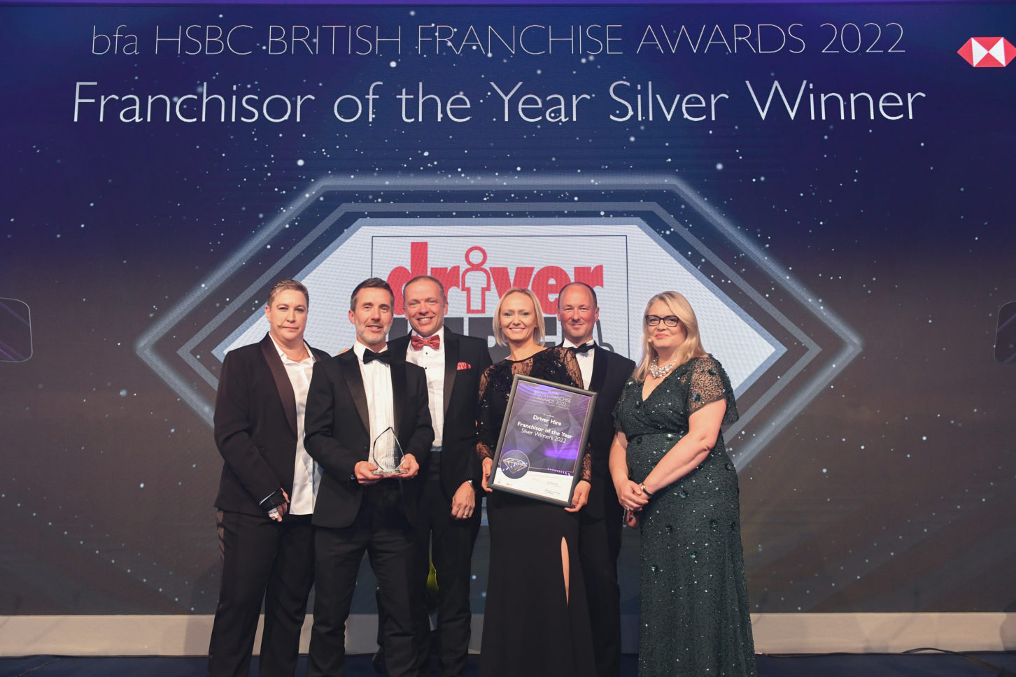 Driver Hire's Silver Celebration at National Awards Driver Hire